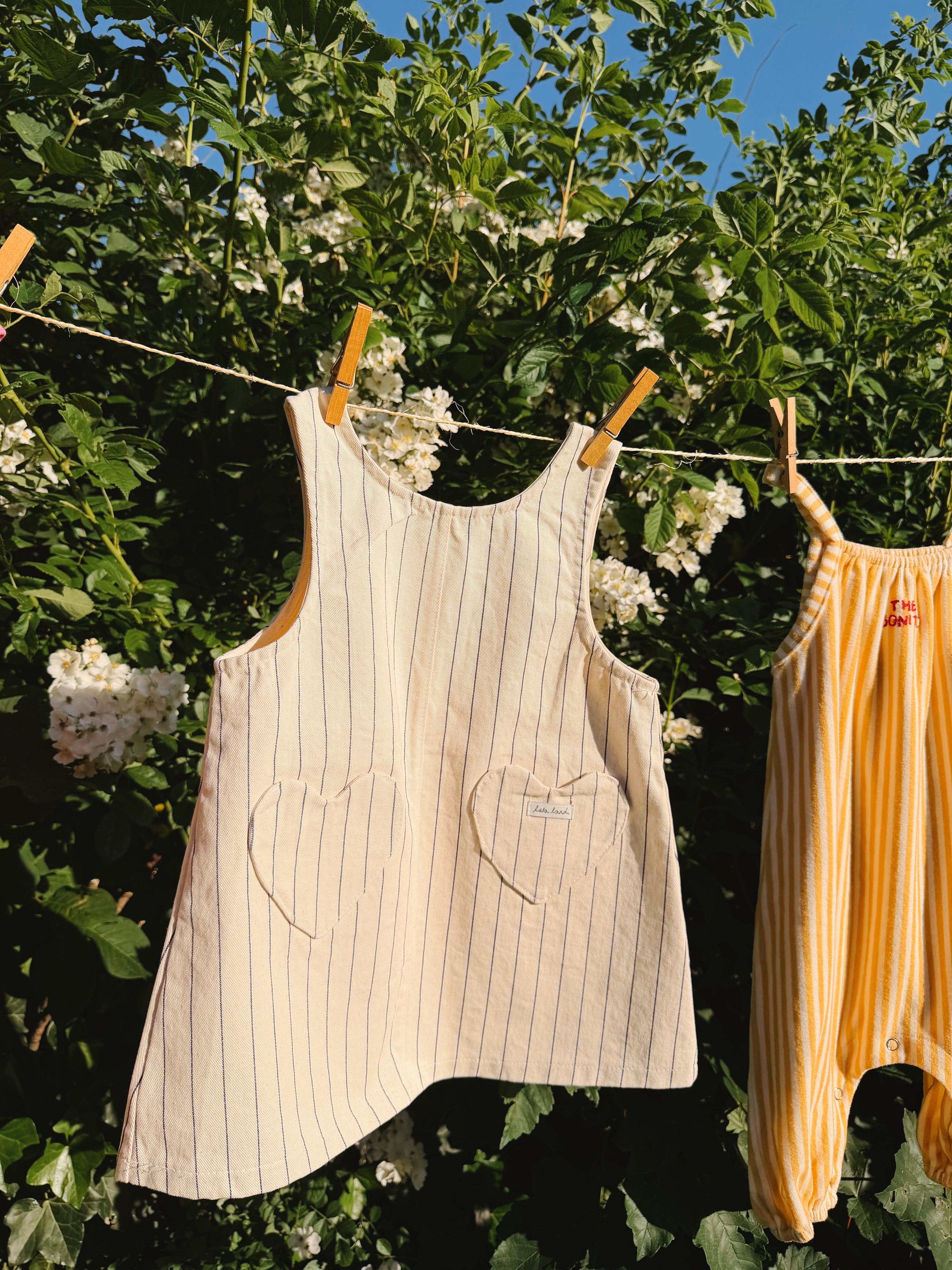 Love Pocket Dress - Ivory