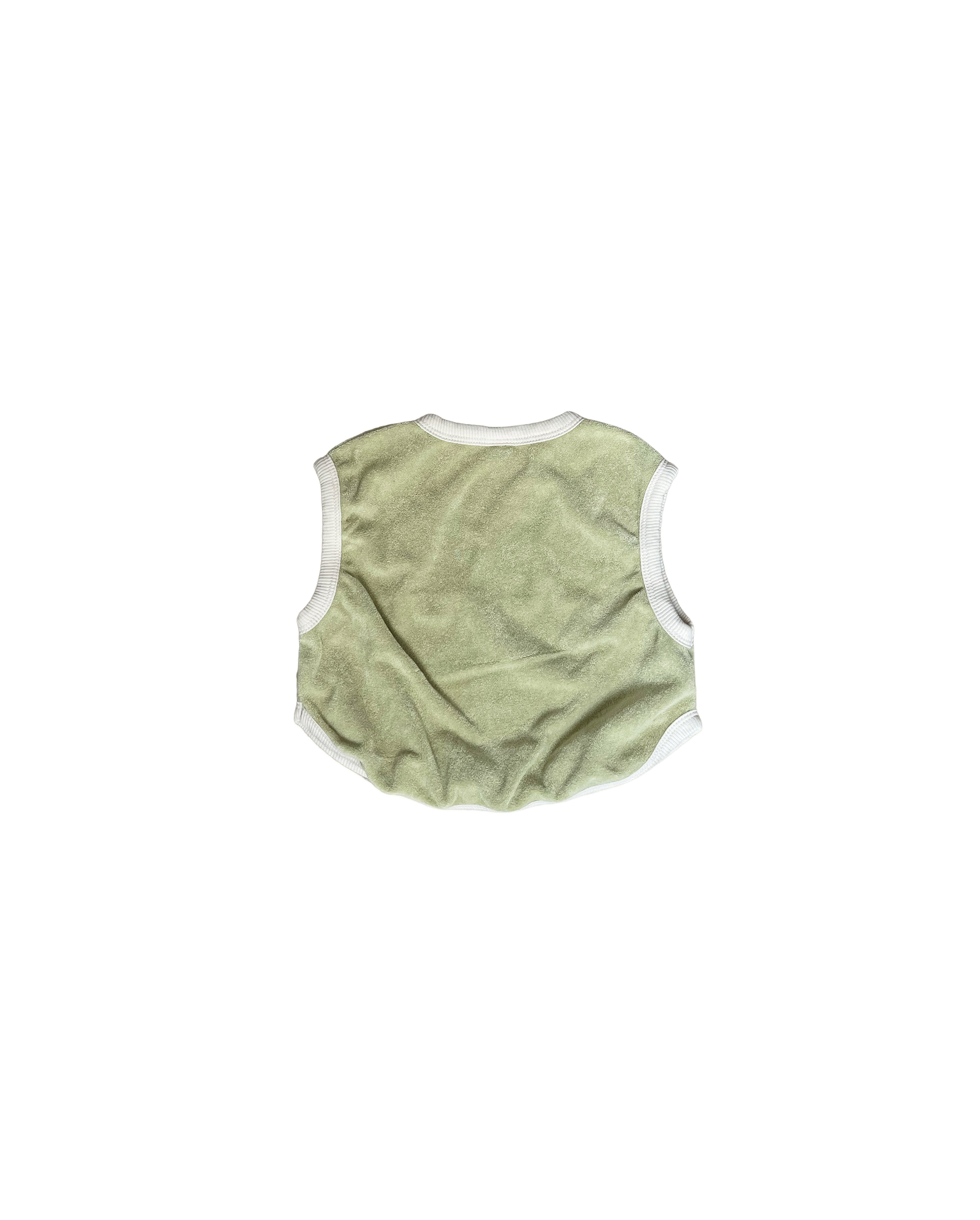 Terry Vest - Lime