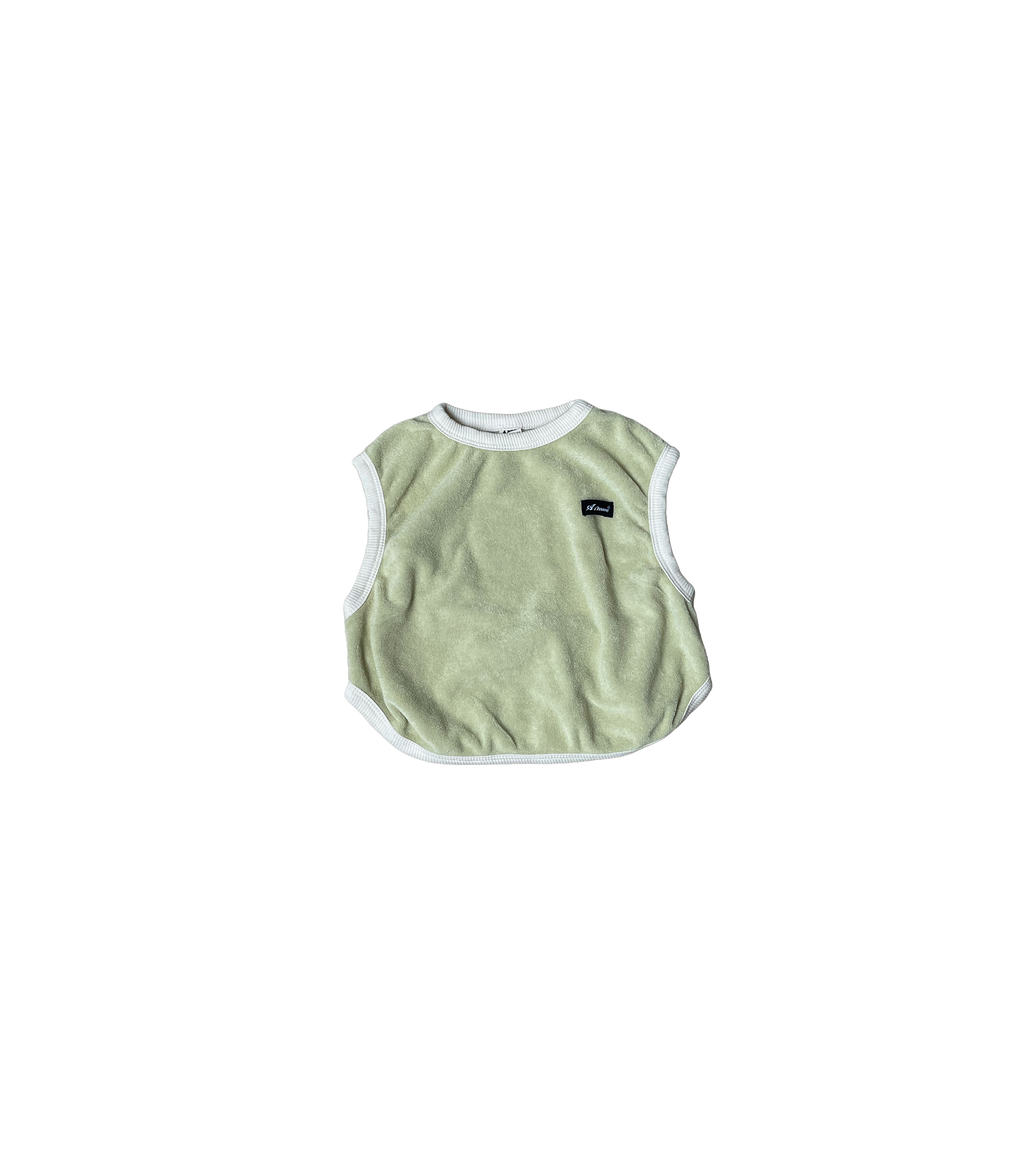 Terry Vest - Lime