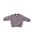 Striped Sweatshirt Brown