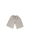 Stripe Wide Pants - Brown