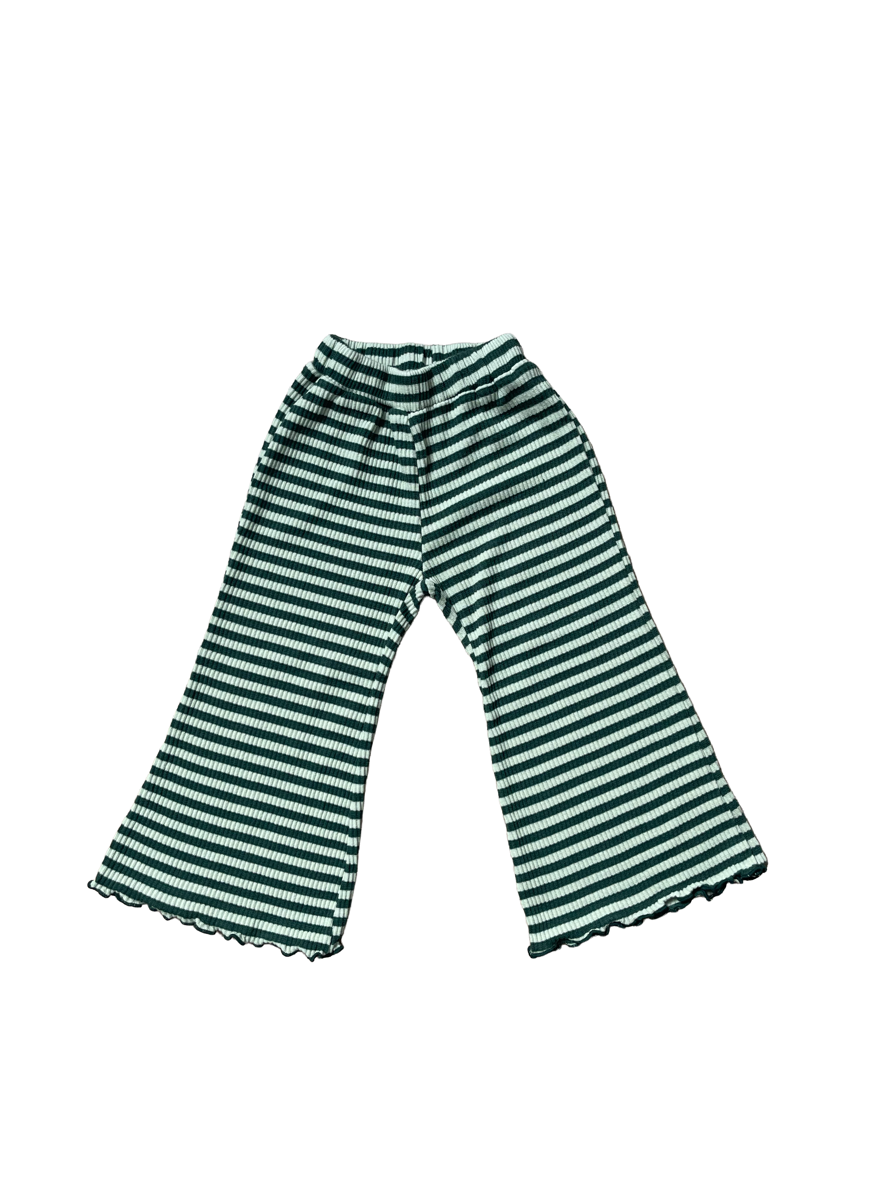 Hippie Stripe Pants - Green