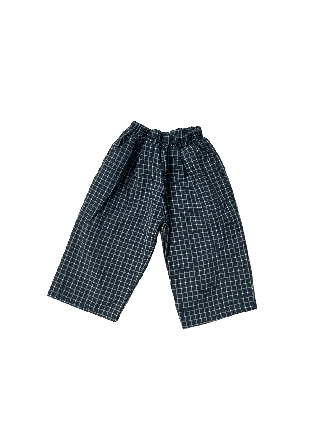 Check Pants - Black