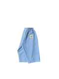 Smiley Striped Pants - Sky