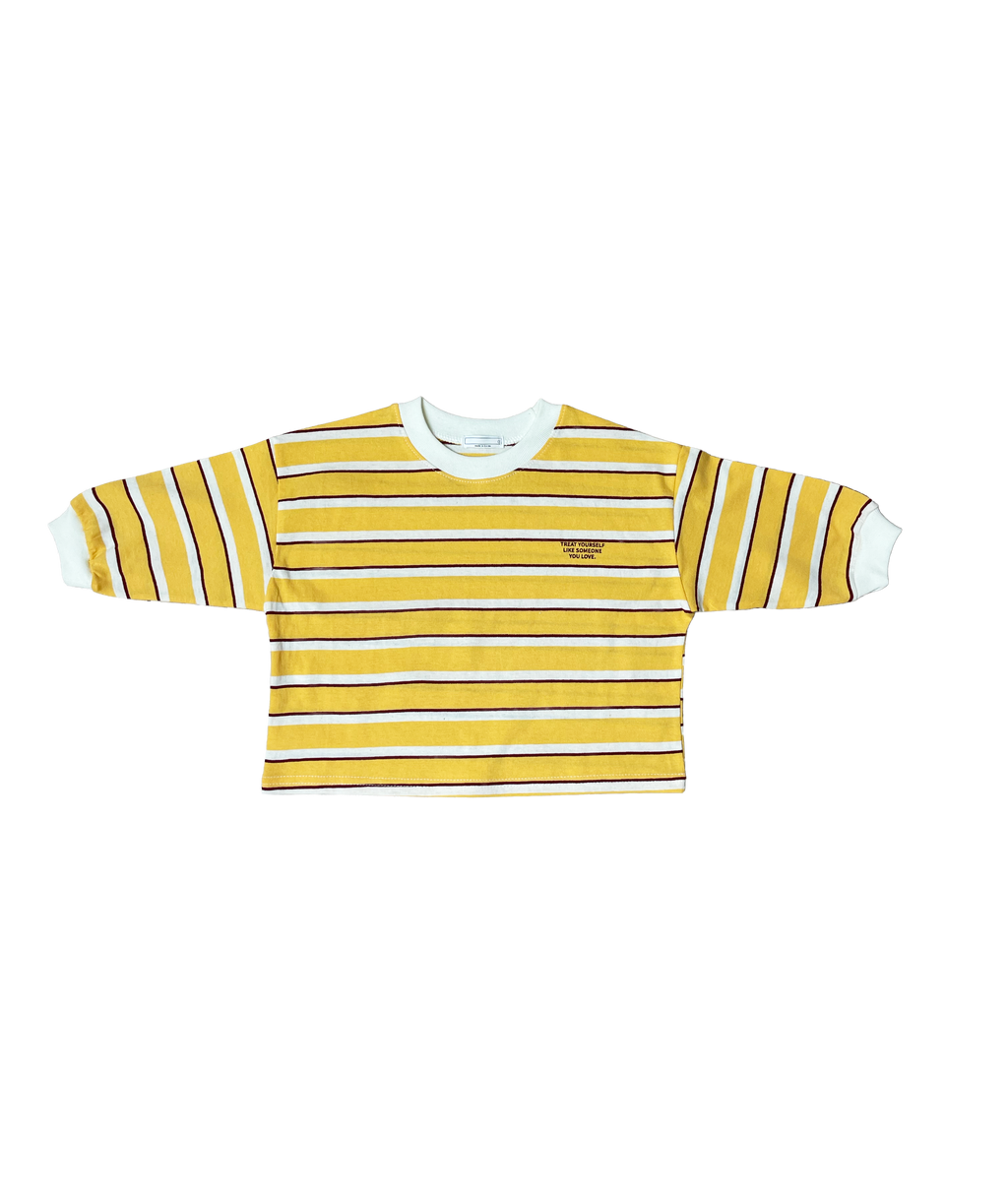 Stripe Tee - Yellow