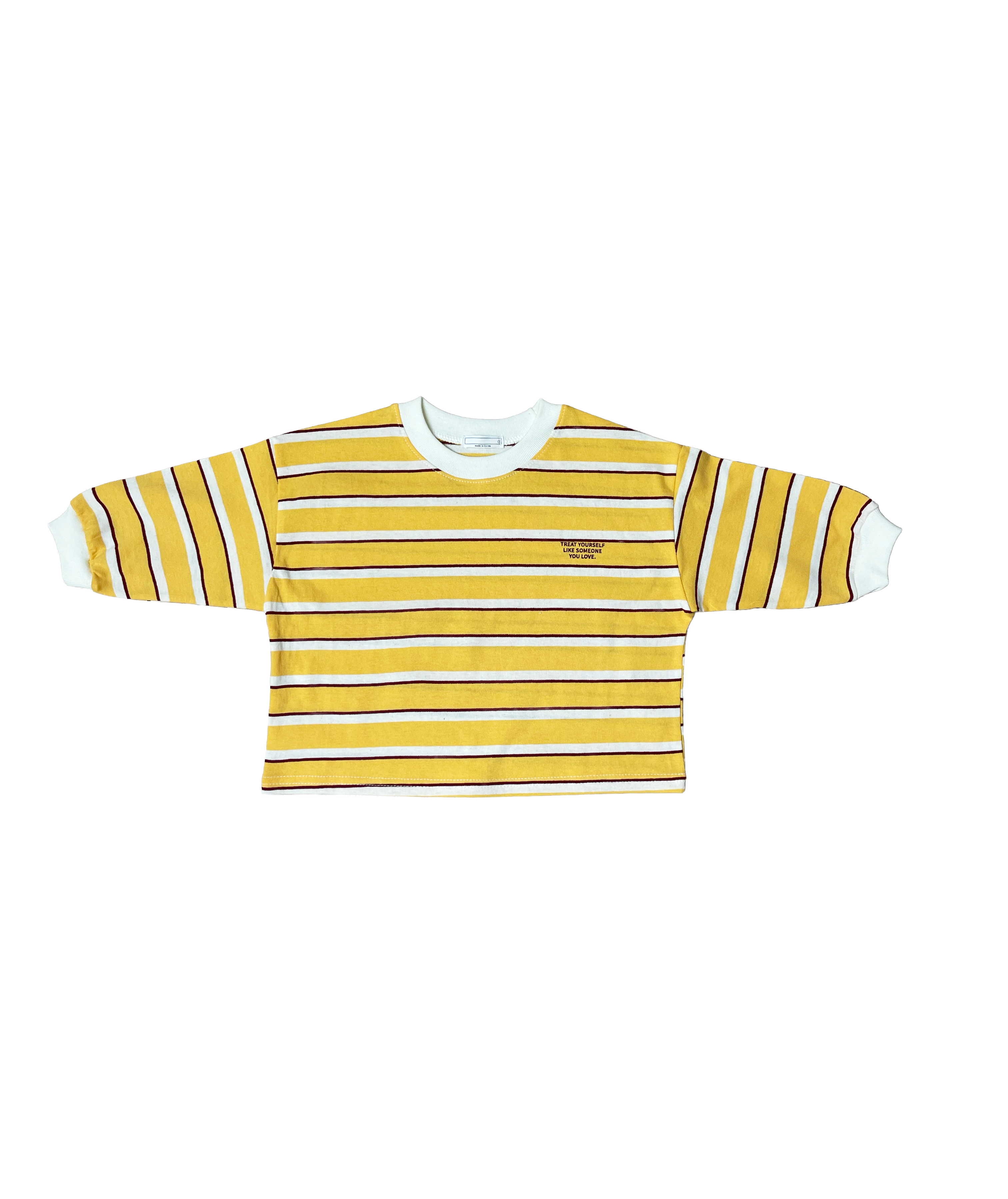 Stripe Tee - Yellow