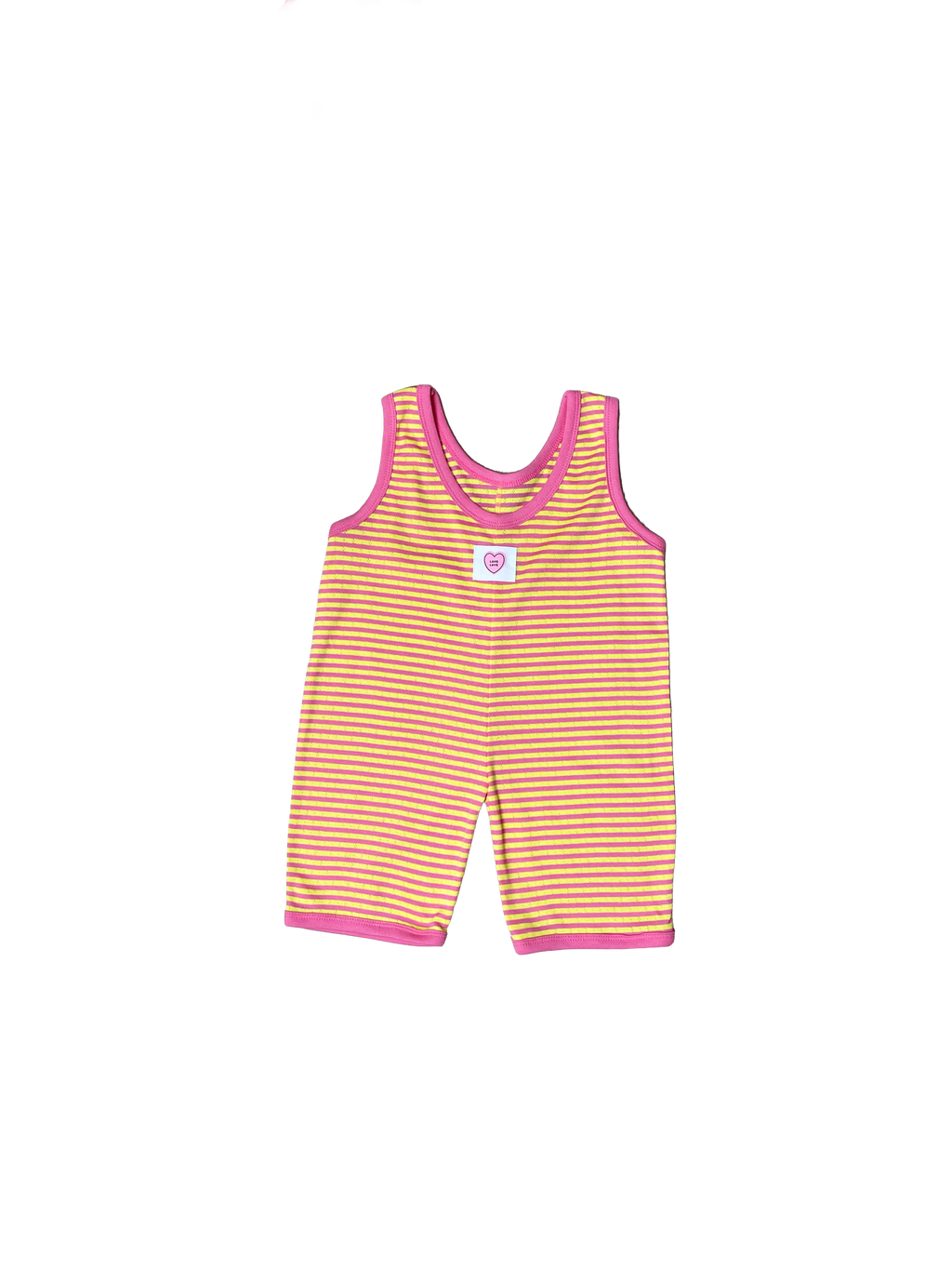Jumpsuit yellow-pink
