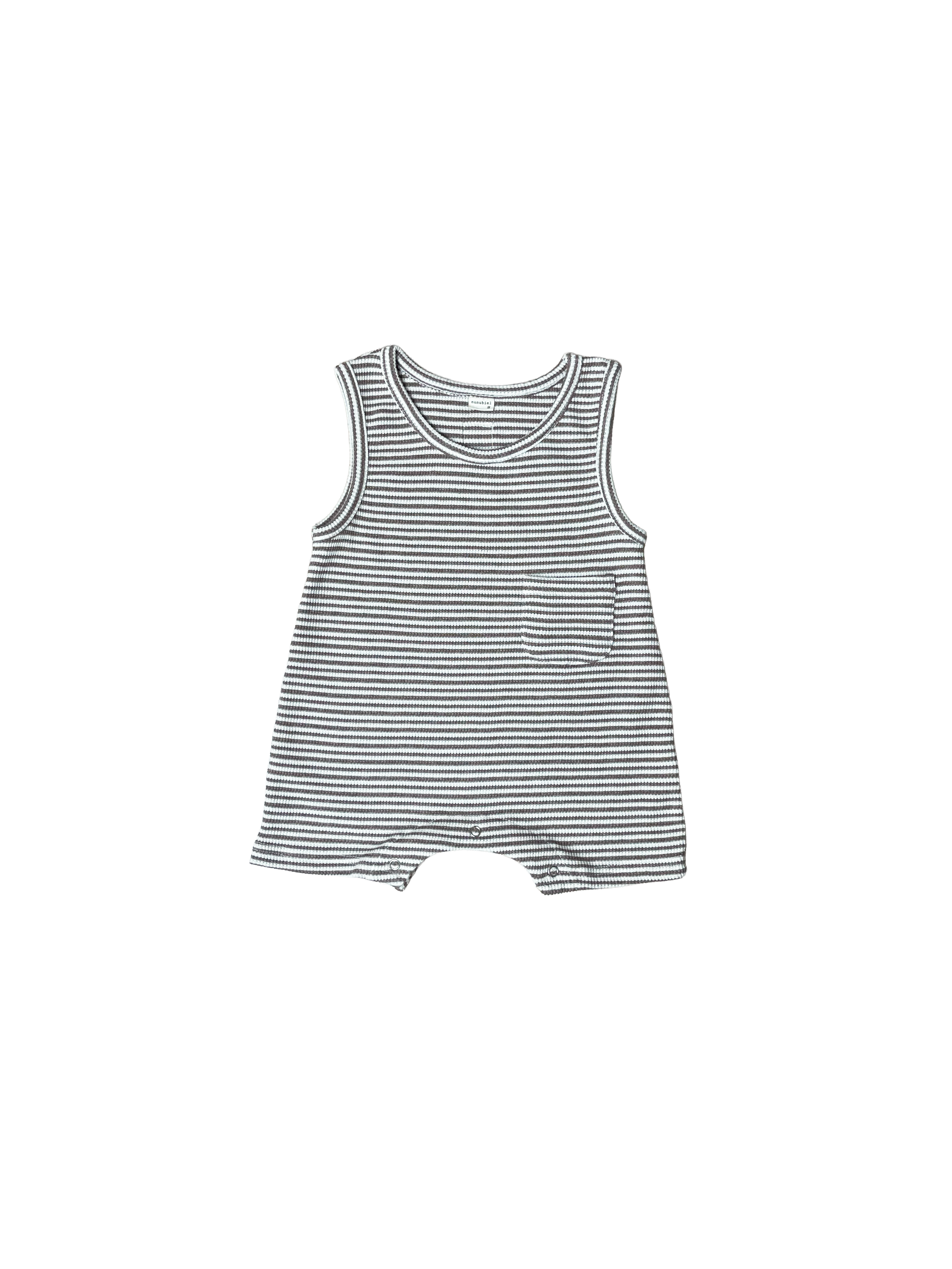 Stripe Suit - Mocha