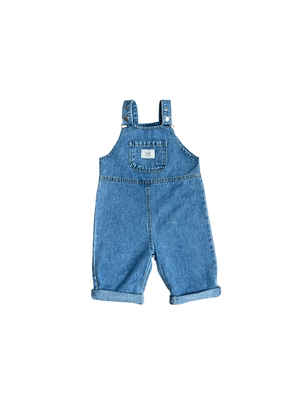 Denim Overalls - Light-blue