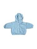 Denim Hoodie - Light-blue