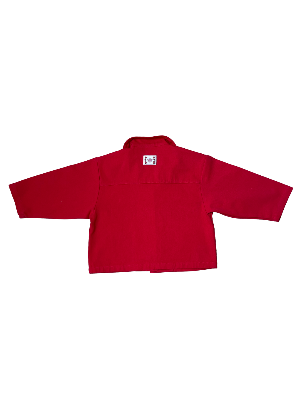Heart Pocket Jacket - Red