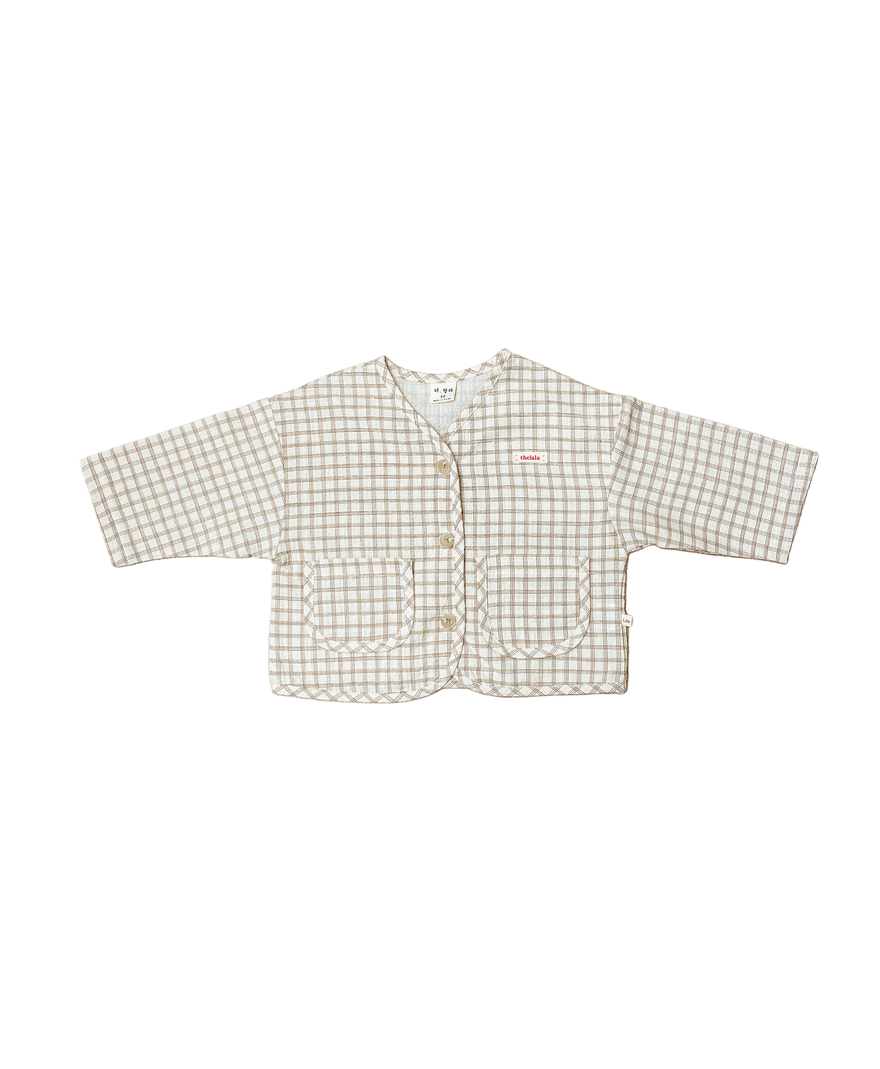 Check Jacket - Beige