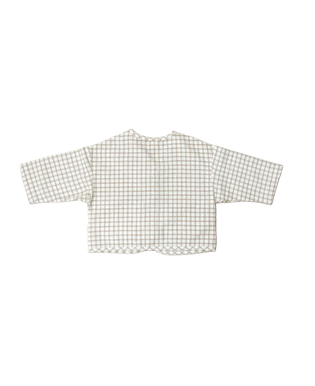 Check Jacket - Beige