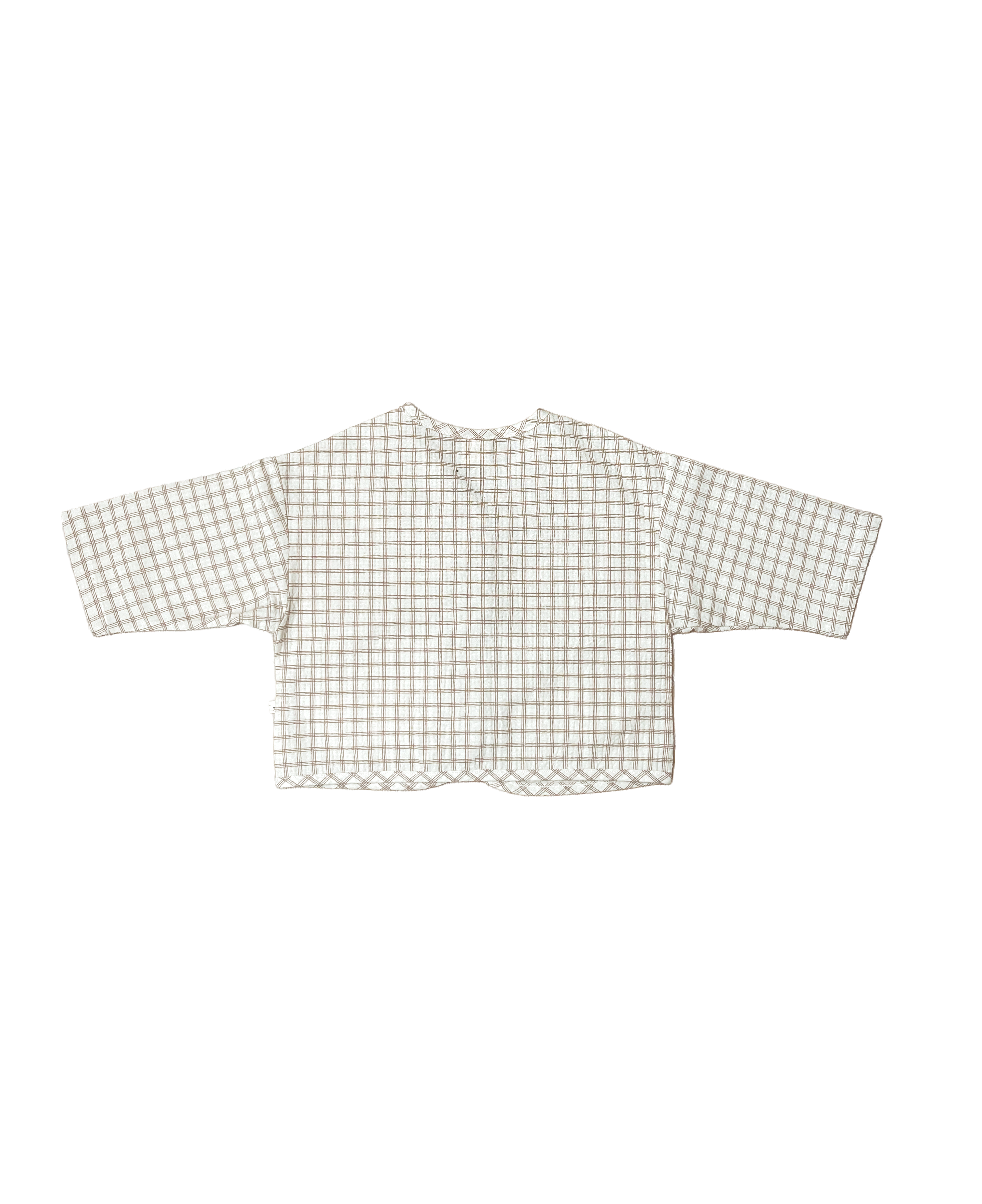Check Jacket - Beige