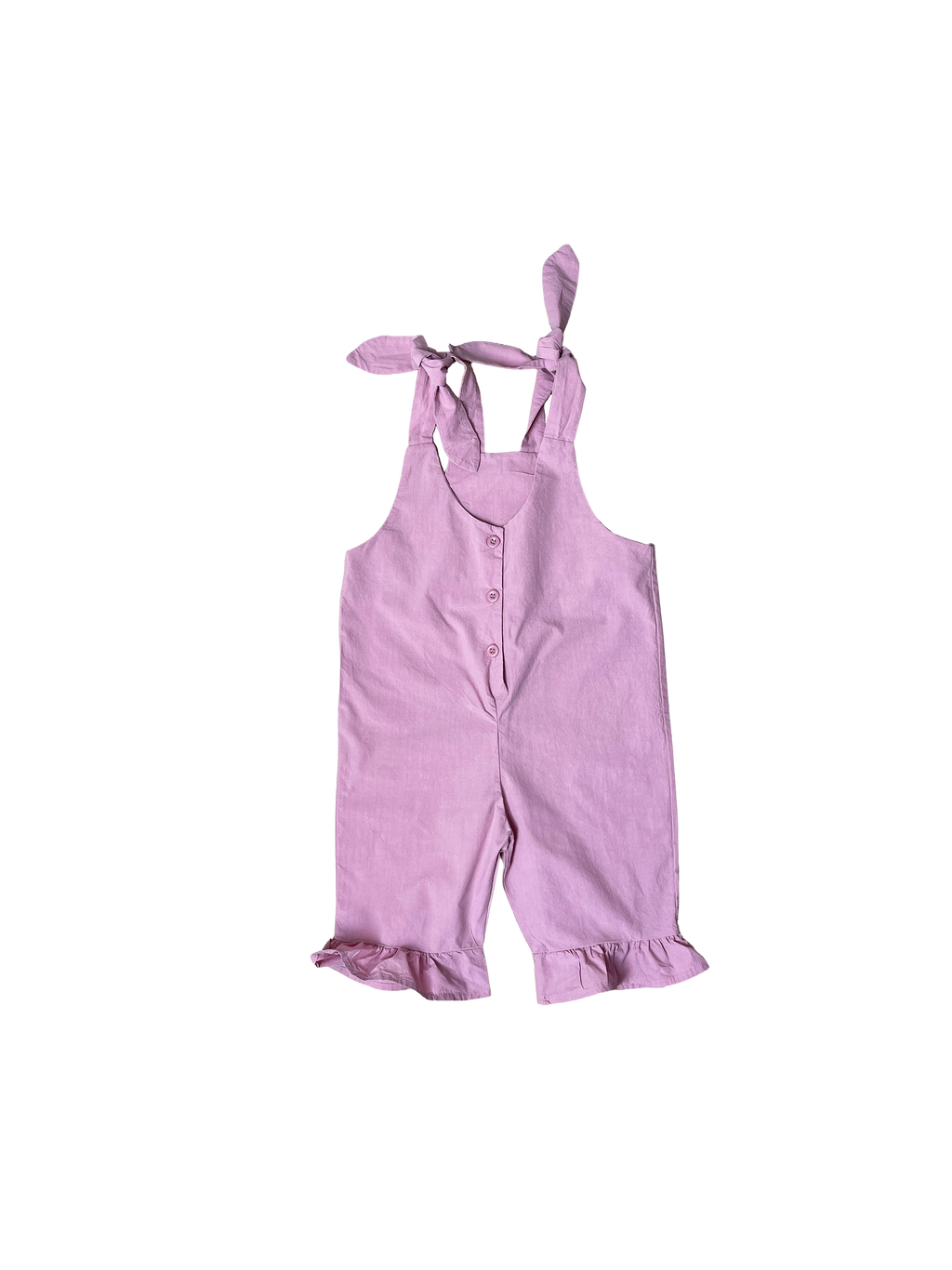 Ruffle Romper - Pink