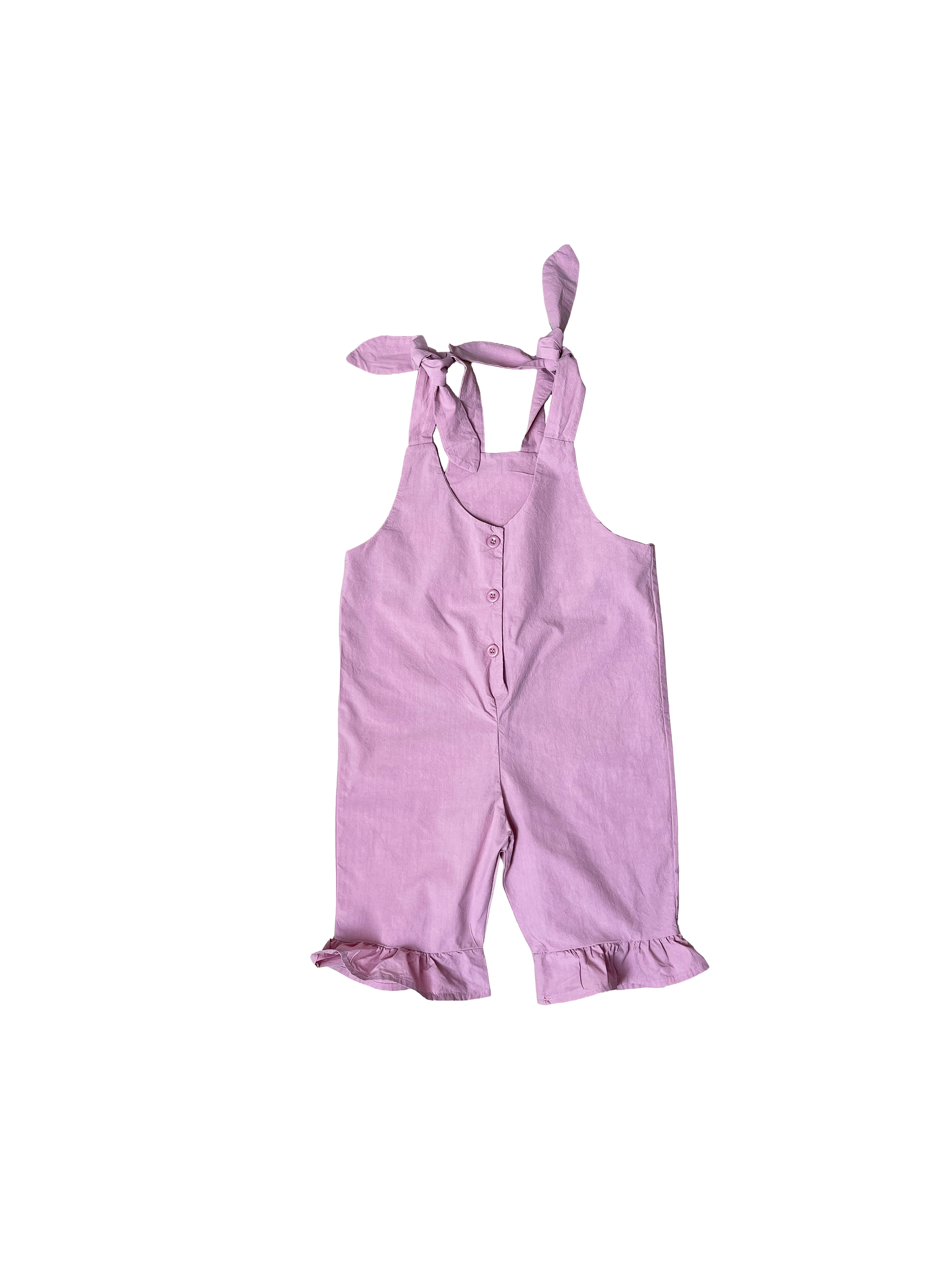 Ruffle Romper - Pink