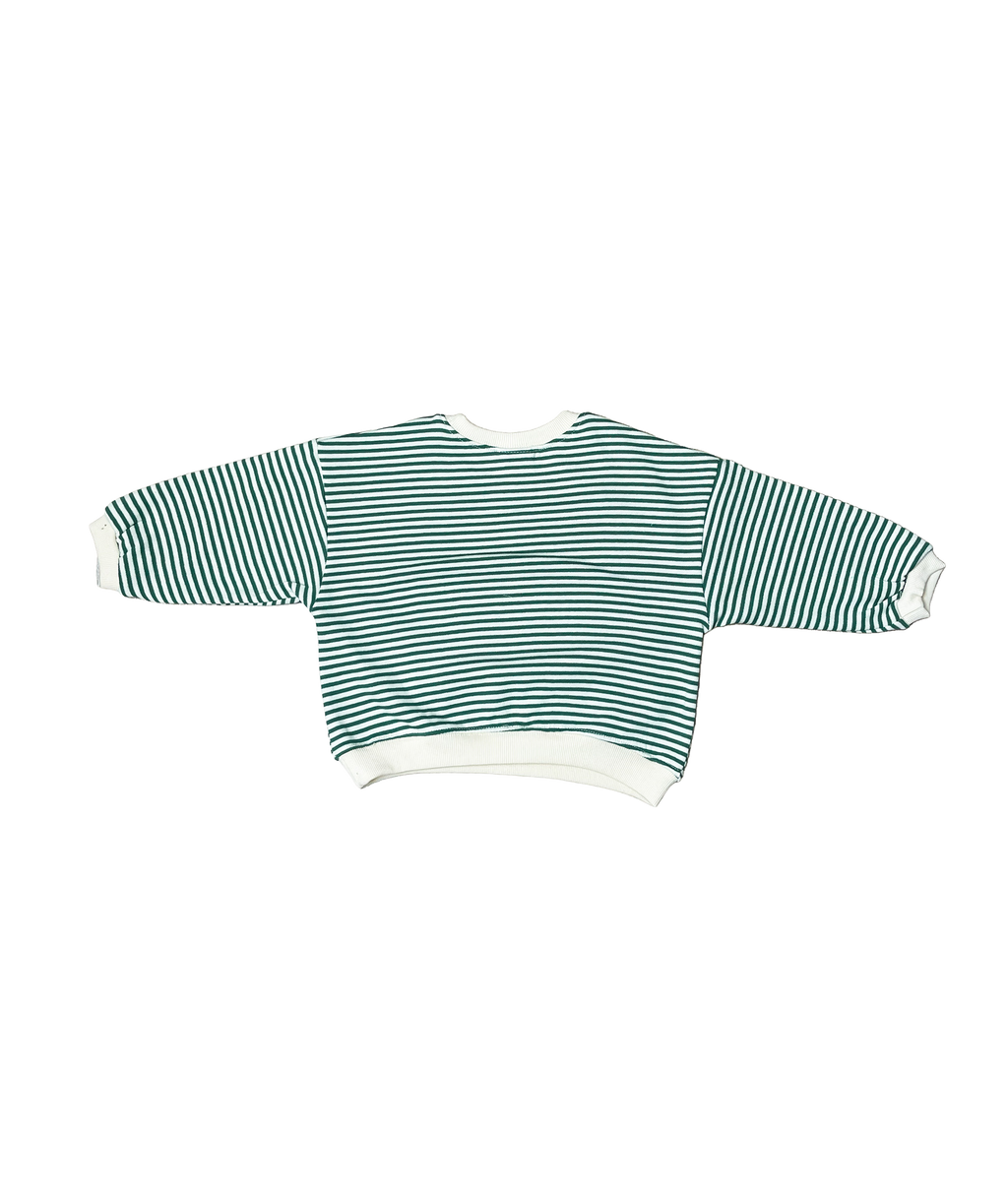 Stripe Sweatshirt - Olive